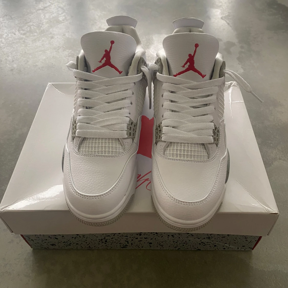 Nike Air Jordan 4 White Oreo - 1