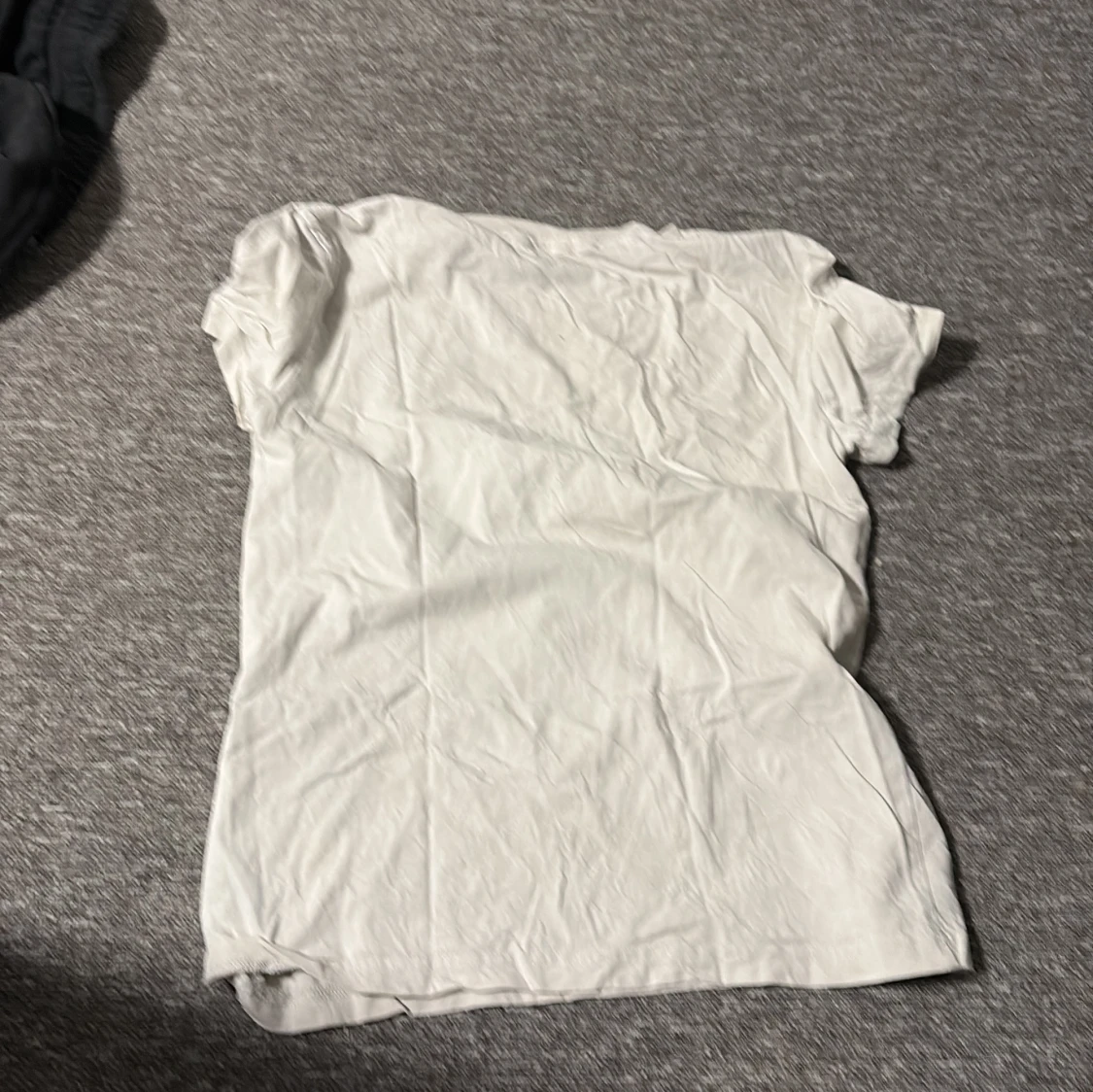 Vit Alpha Industries t-shirt med tryck - 1