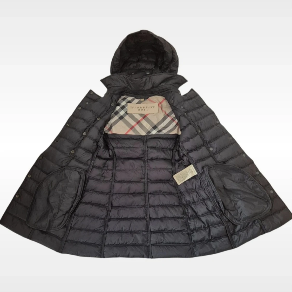 Svart dunjacka från Burberry Brit women xs - 4