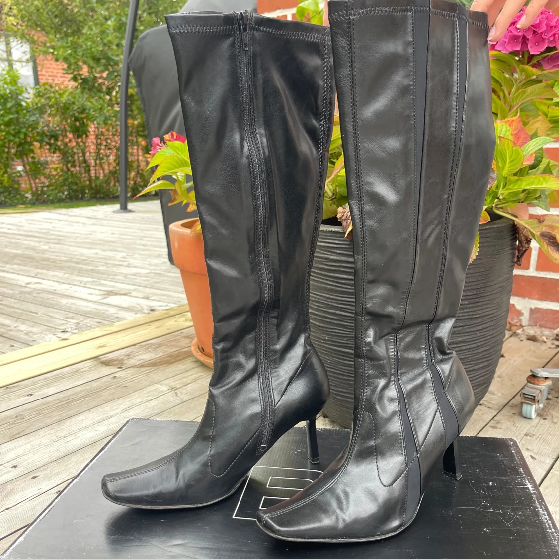 Svarta höga stövlar från Bianco