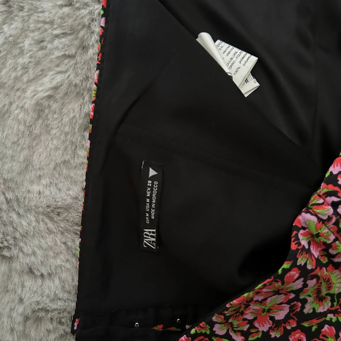 Blommig korsettopp från Zara - 2