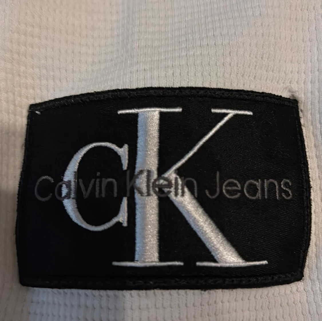 Vit långärmad tröja Calvin Klein Jeans - 1