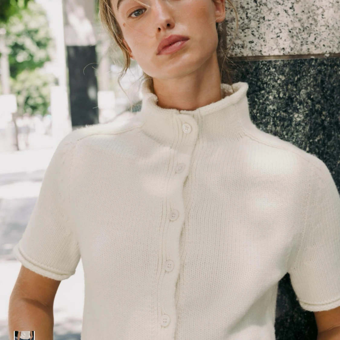 Jätte fin stickad tröja 