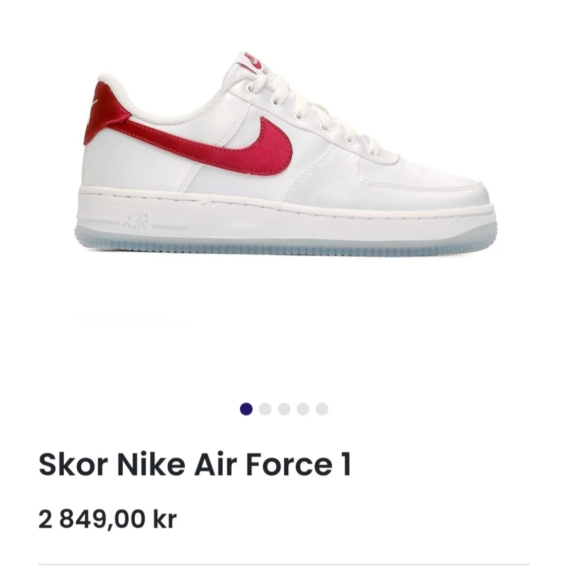Oanvända Nike Air Force 1  EU44.5  - 2