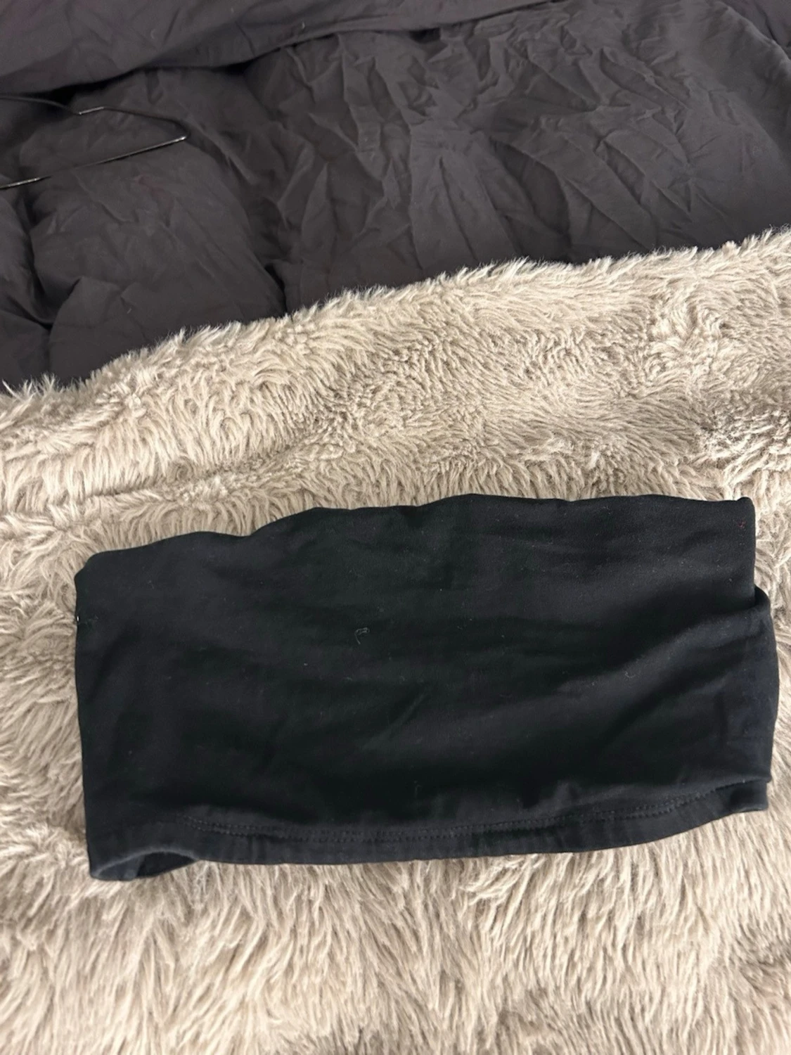 Svart bandeau tubtopp - 1