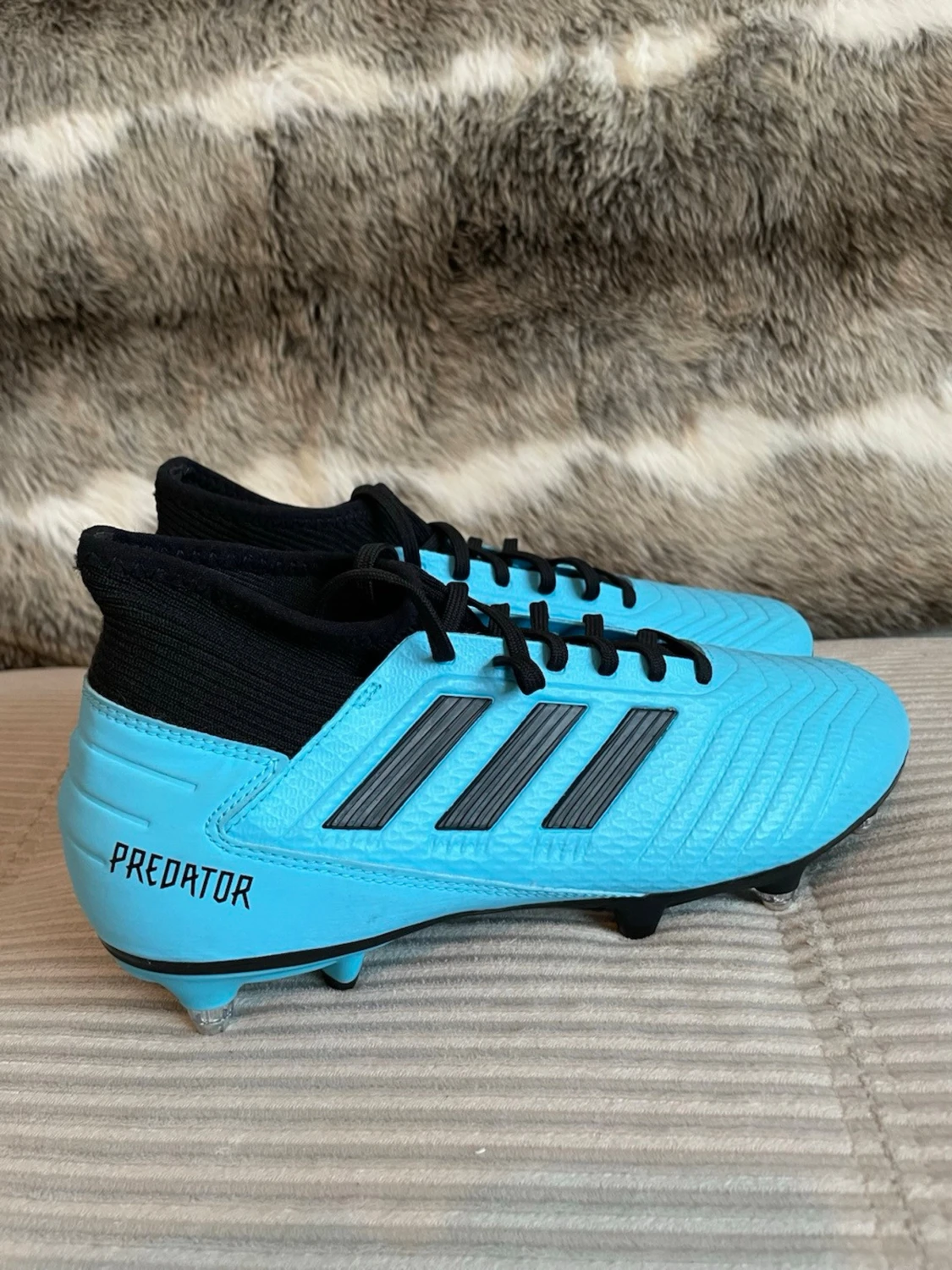 Adidas Predator blå fotbollsskor - 2