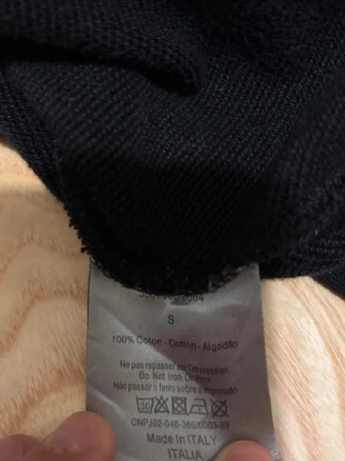 Svart sweatshirt herr storlek S - 4