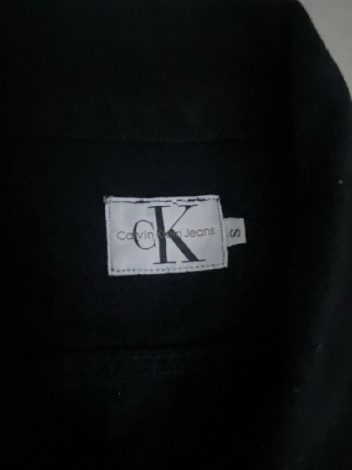 Svart jeansjacka från Calvin Klein - 3