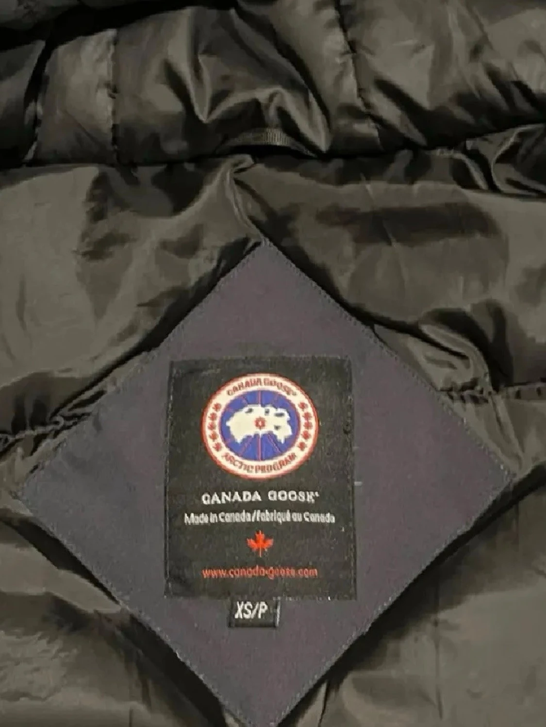 Canada Goose XS navy dunjacka  - 2