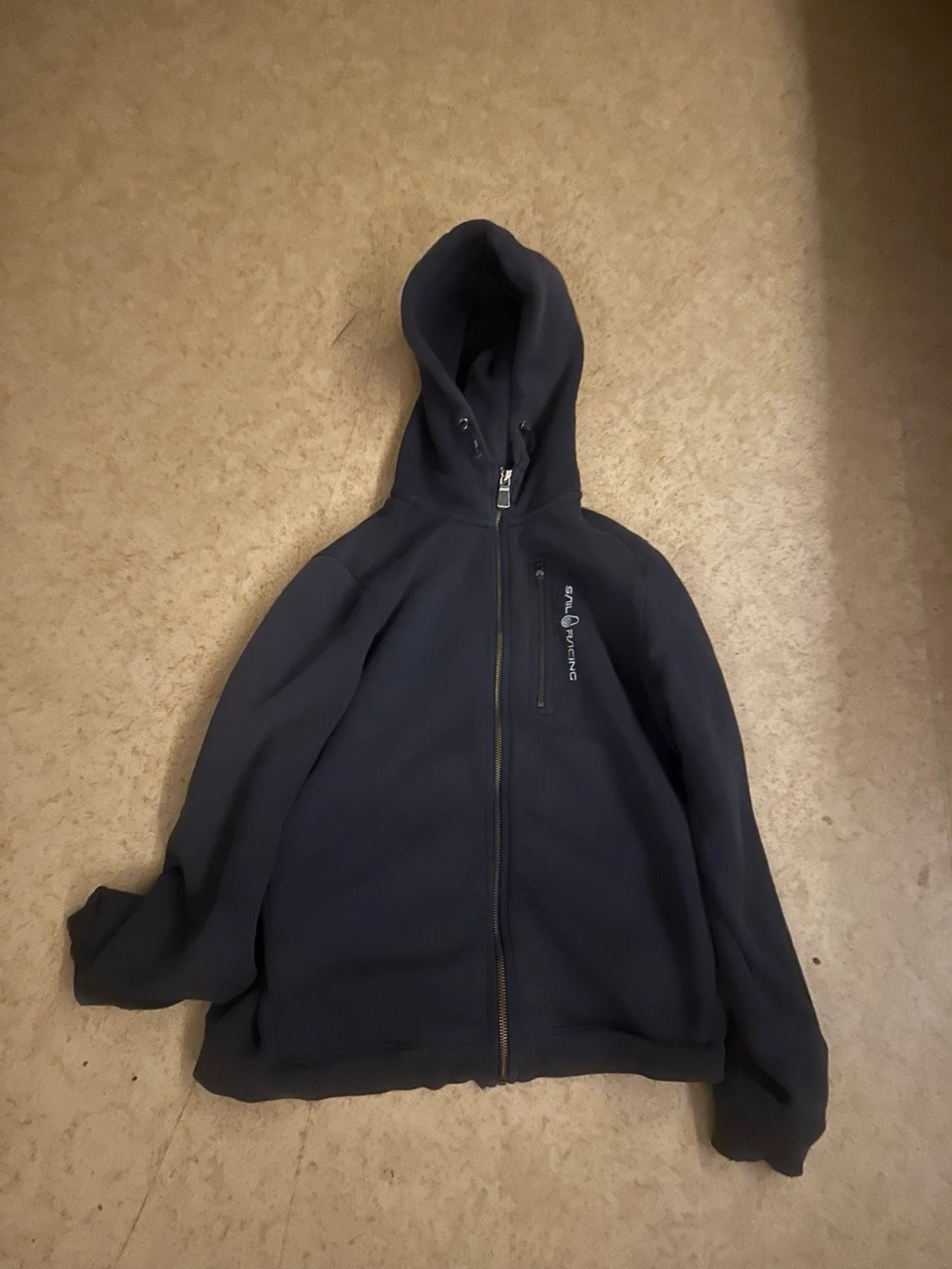 Mörk blå Sail racing hoodie