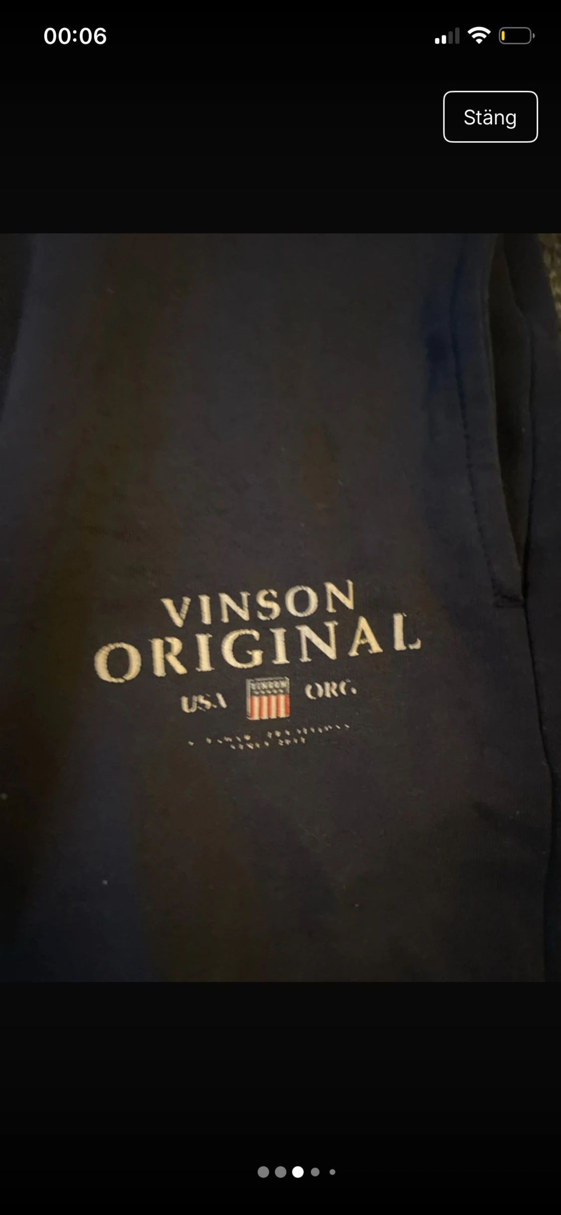 Svarta mjukisbyxor Vinson Original - 2