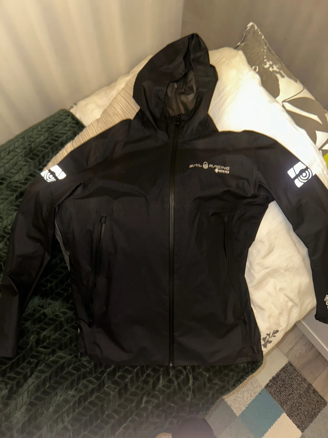 Svart Sail Racing Gore-Tex vindjacka - 4