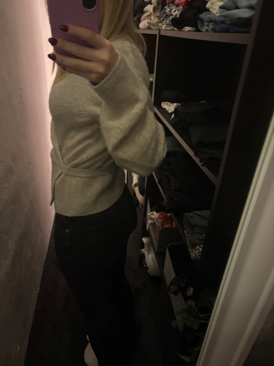 Lågmidjadw bootcut jeans - 3