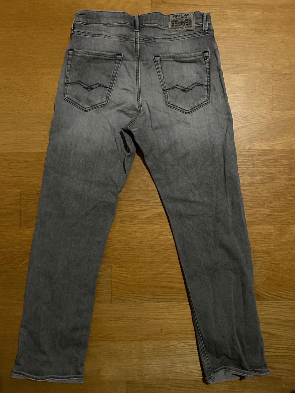 Grå jeansbyxor (Replay) - 3