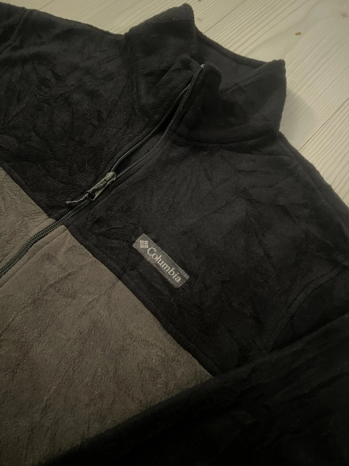 Svart och grå fleecejacka Columbia - 1