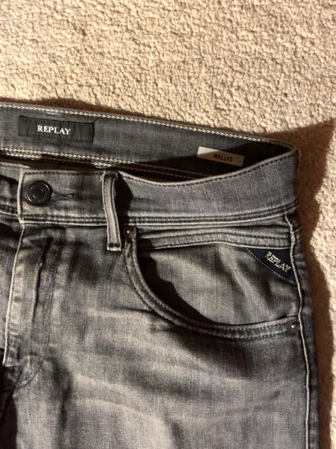 Replay grå jeans slim fit - 2
