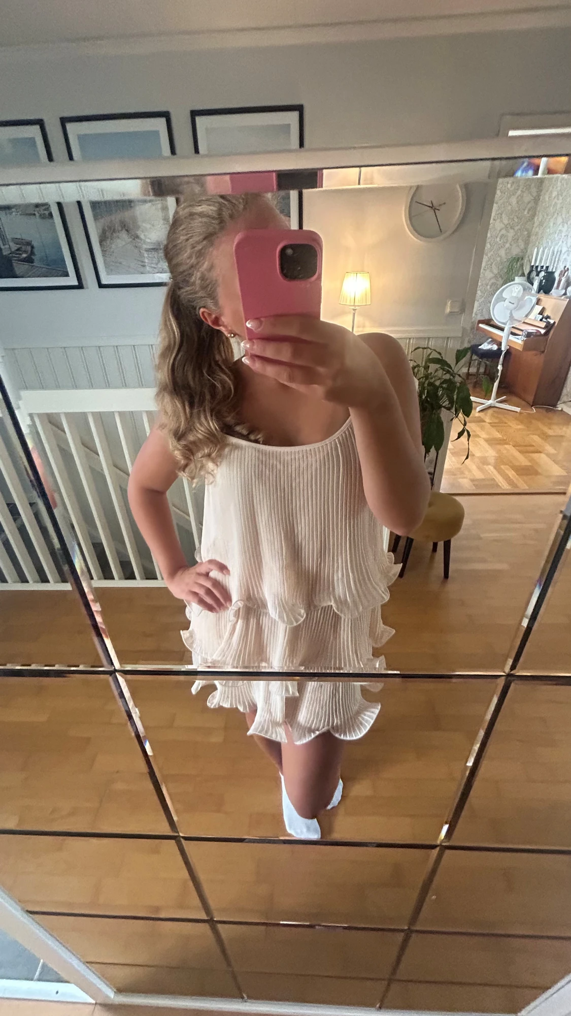 Volangklänning från hm