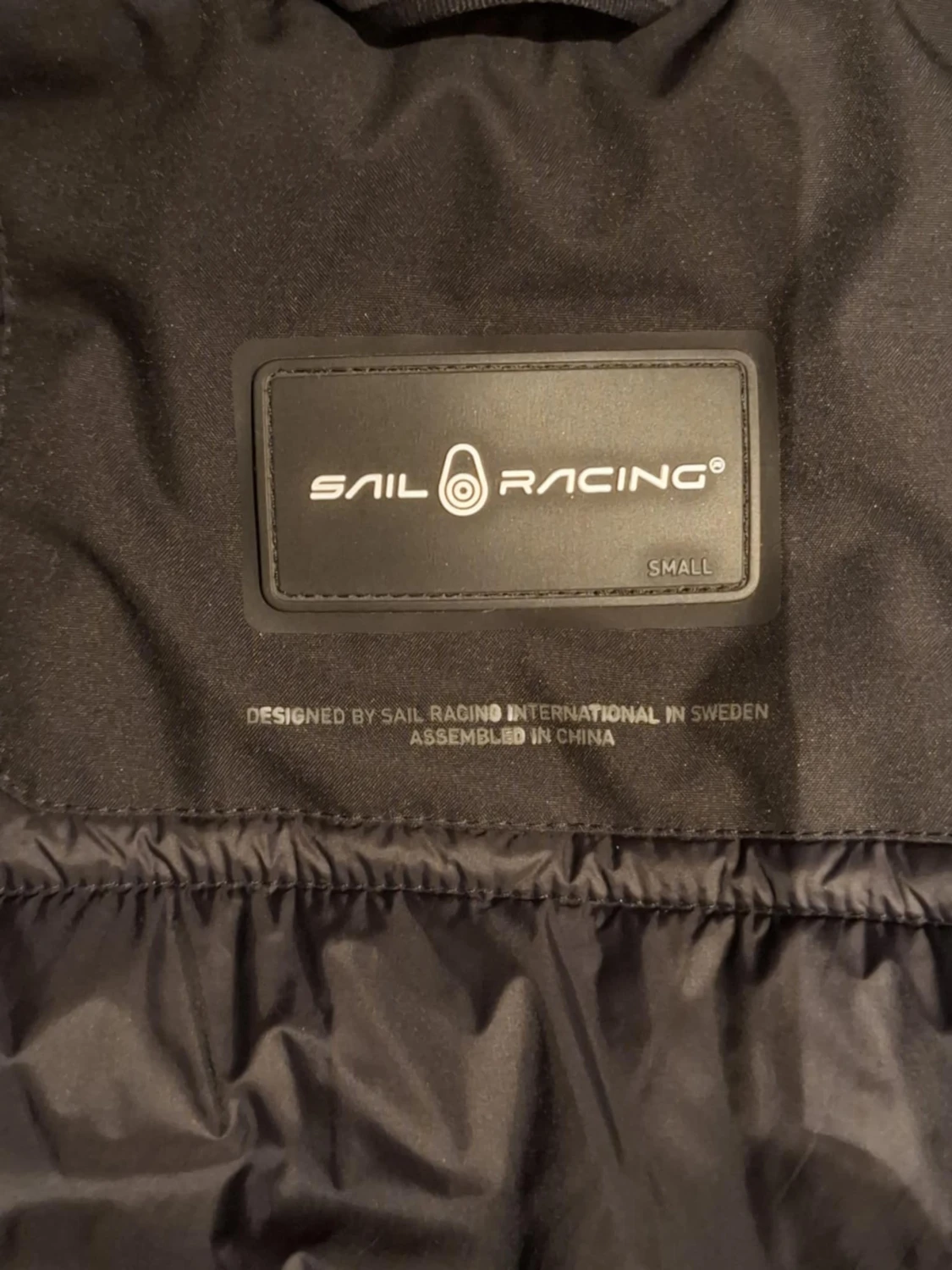 Svart vindjacka Sail Racing S - 3