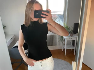 Polotopp - Kortärmad stickad polotopp❤️!!djurhår!!