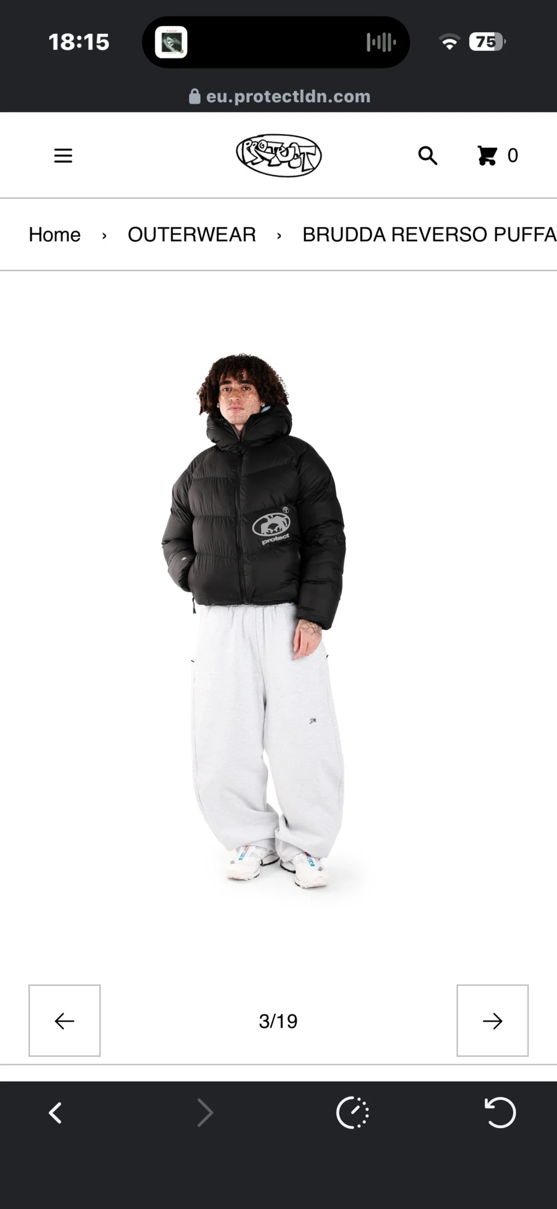Protect Brudda Reverso pufferjacka