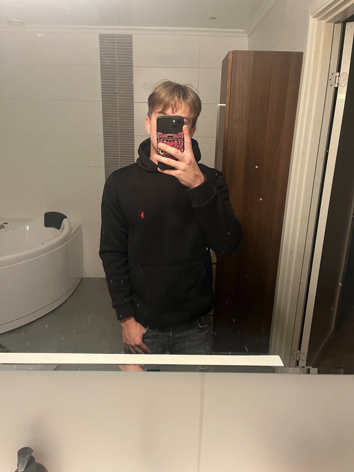 Svart hoodie från Polo Ralph Lauren - 1