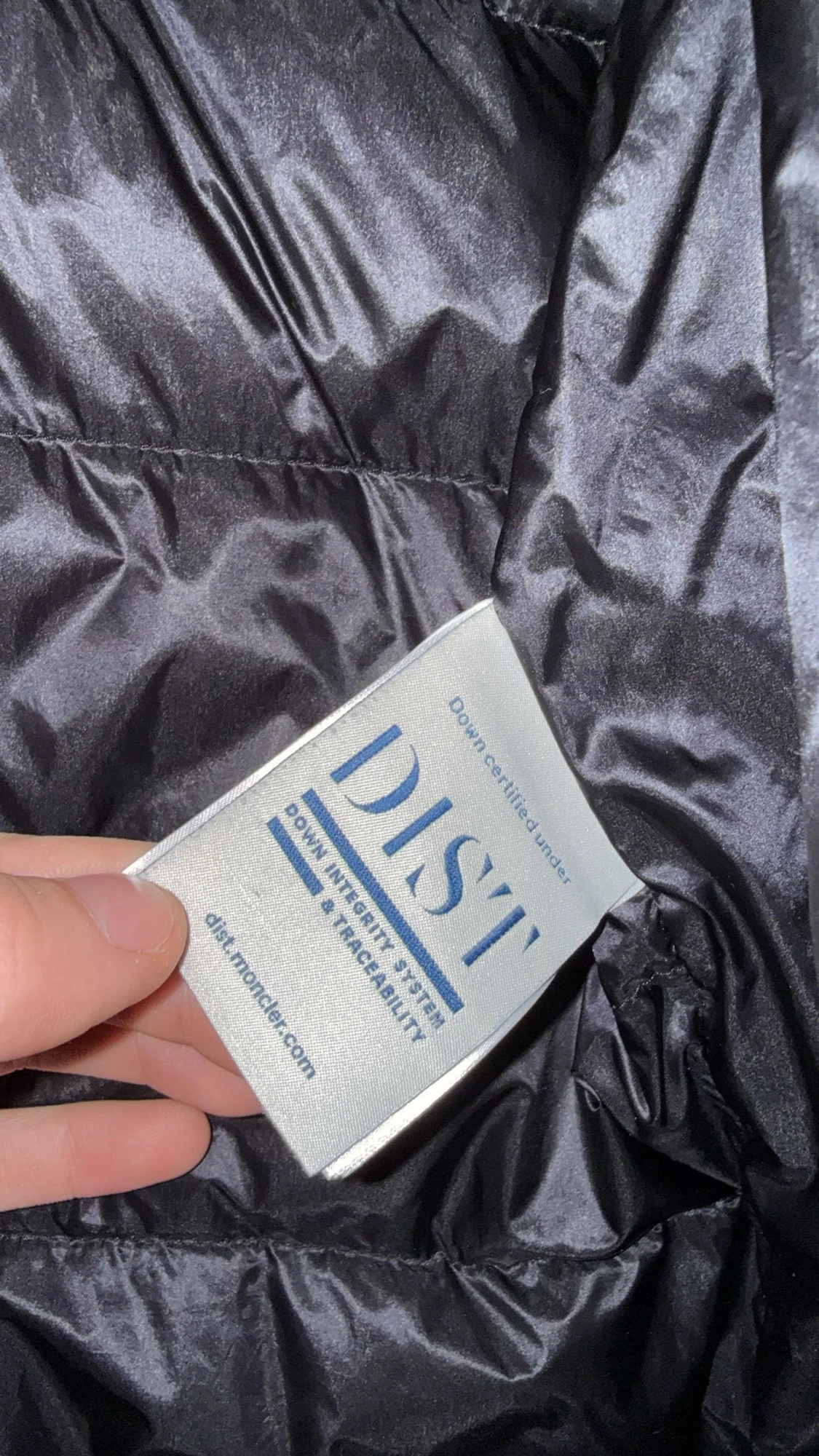 Svart Moncler dunjacka herr - 5