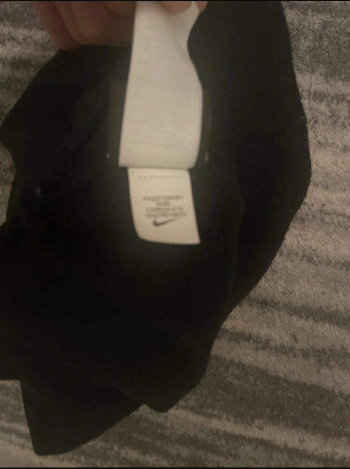 Svart Nike mössa med logga - 3