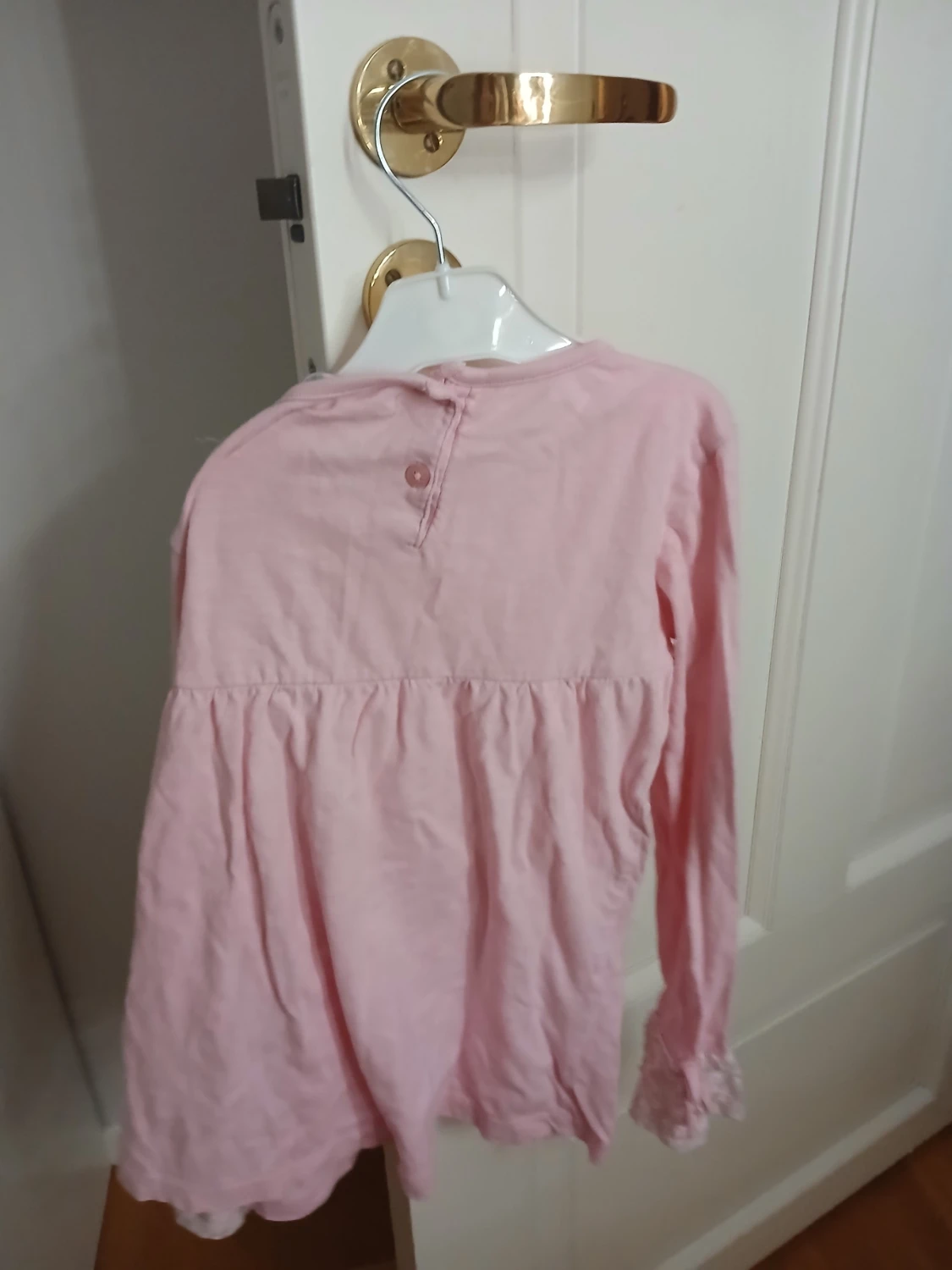 Rosa blus med spets från Sweet Me - 1