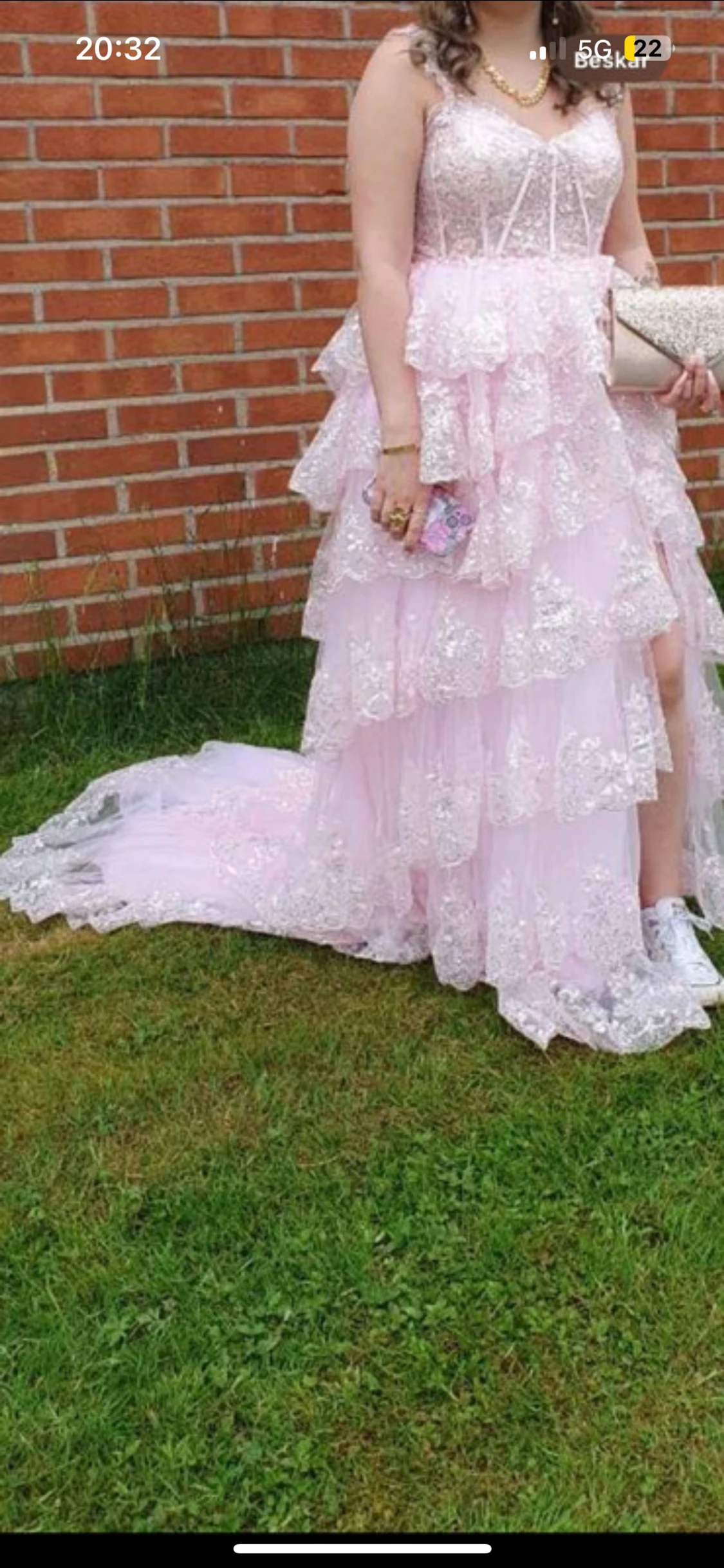 Rosa balklänning  - 3