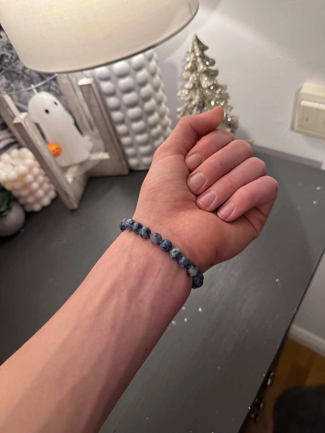 Mörkblått armband - 1