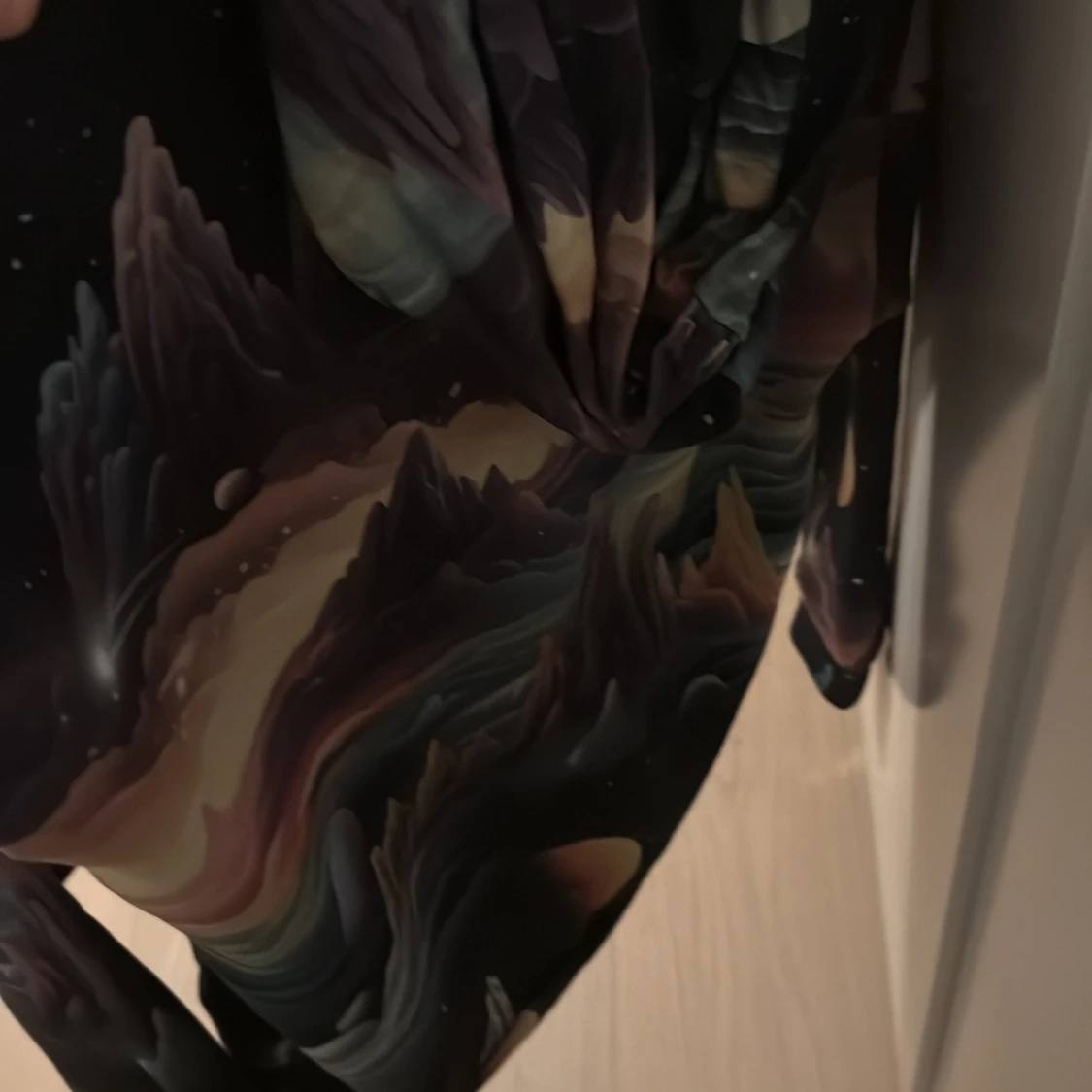 Galaxy hoodie från Lindex, färgglad - 1