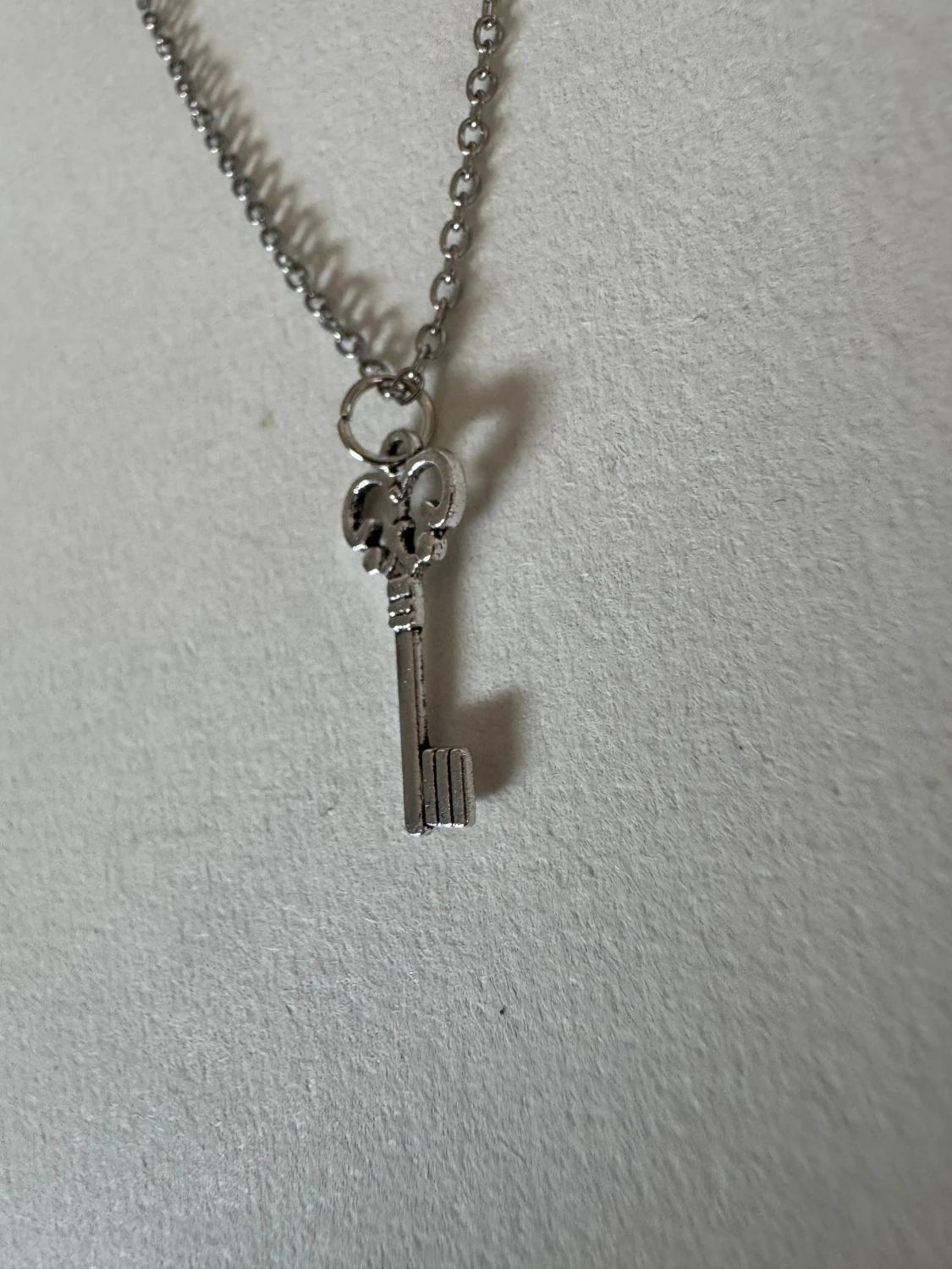 Silverhalsband mindre nyckel - 2