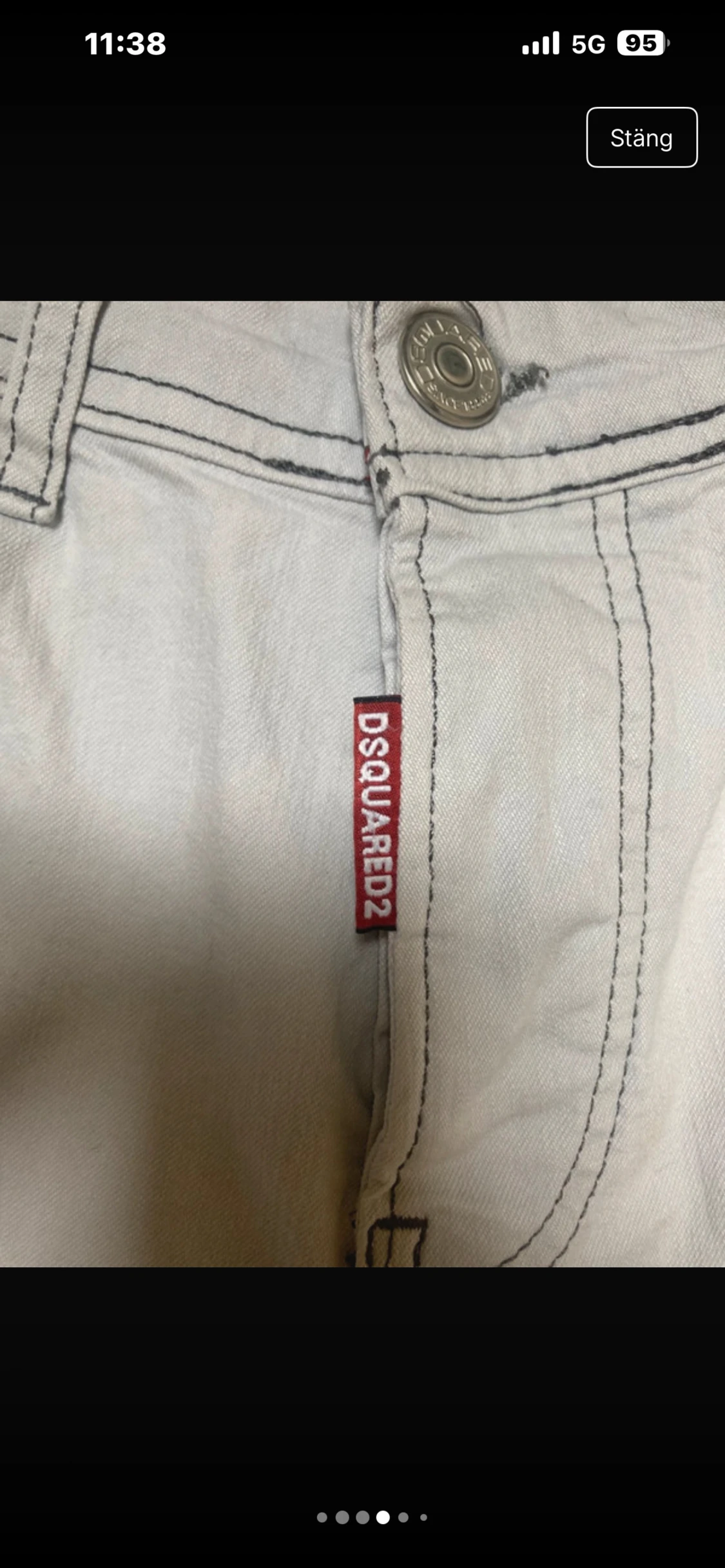 Ljusgrå jeans från Dsquared2 - 2