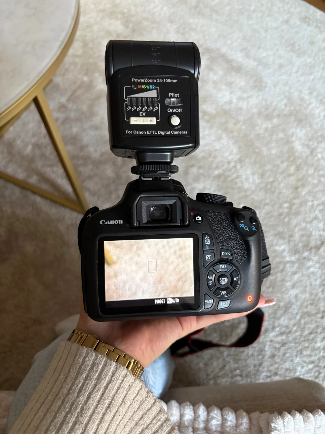 Canon DSLR-kamera med tillbehör - 1