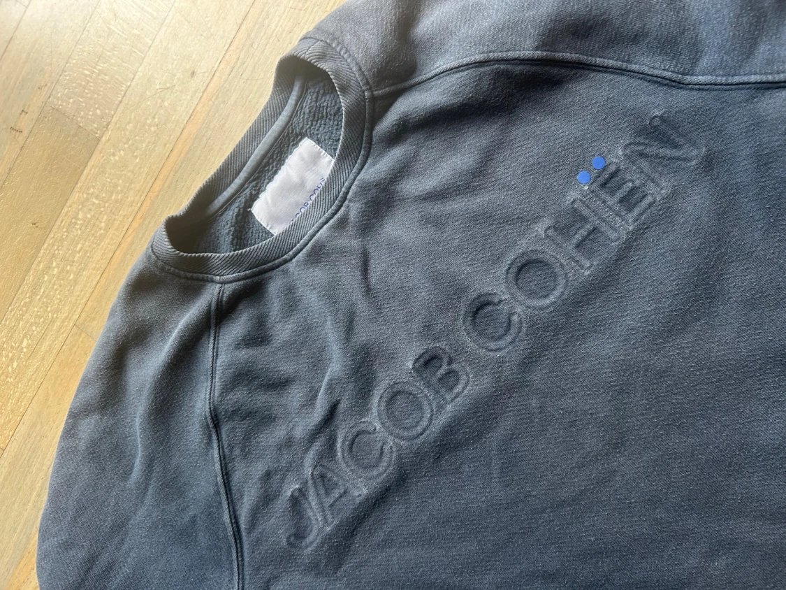 Mörkblå sweatshirt från Jacob Cohën - 2