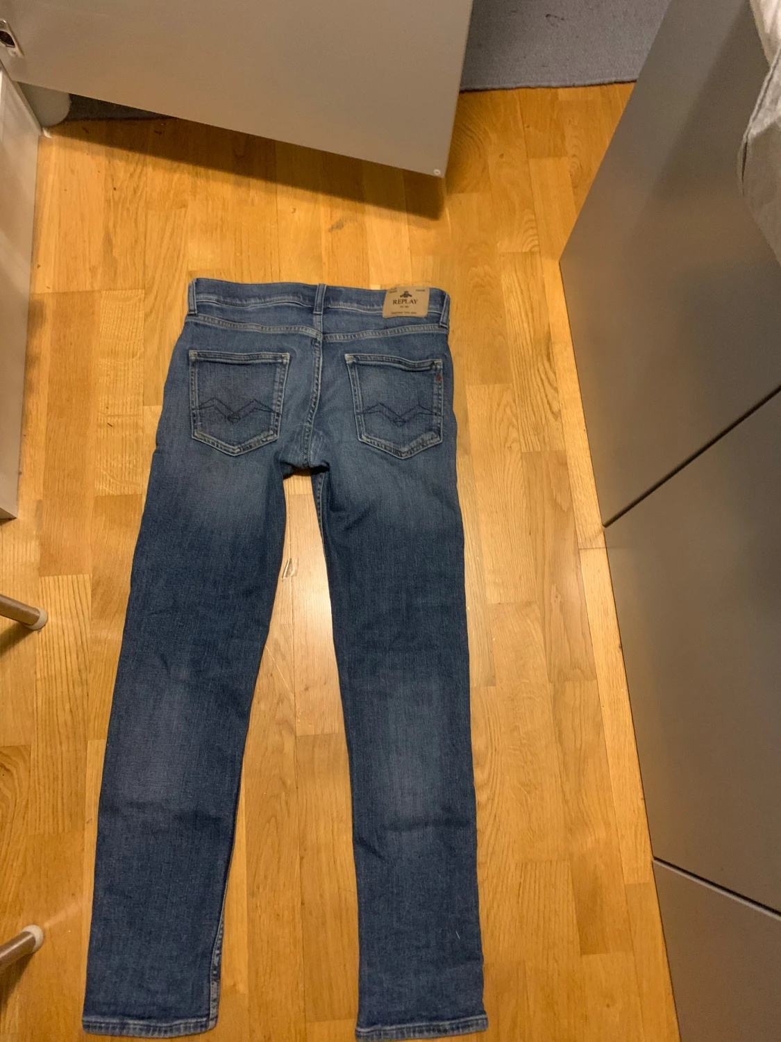 Blå Replay jeans, slim fit