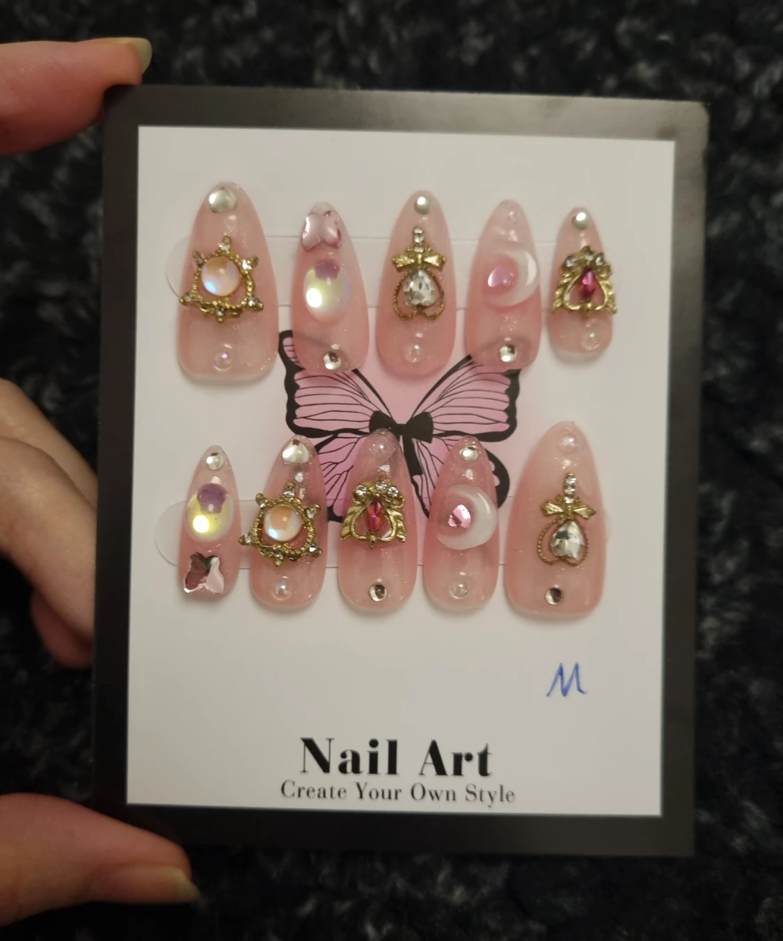 Handmade Sailor Moon Nails Strl M - 4