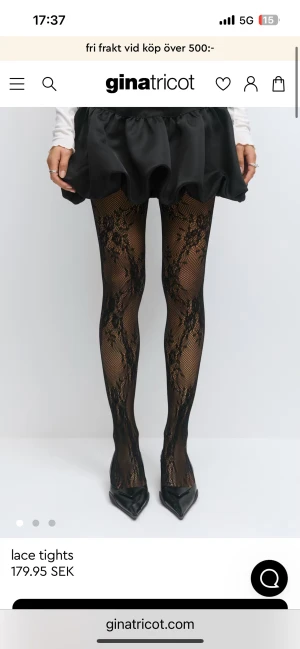 Söker svarta spetsstrumpbyxor - Söker dessa slutsålda strumpbyxorna i svart, storlek S/M❤️