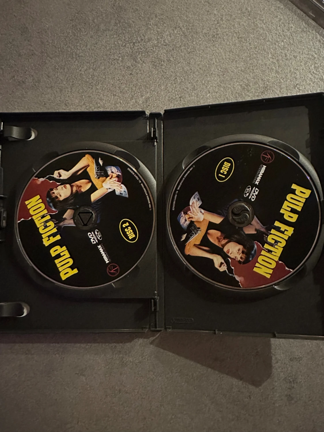 pulp fiction dvd + cd - 1