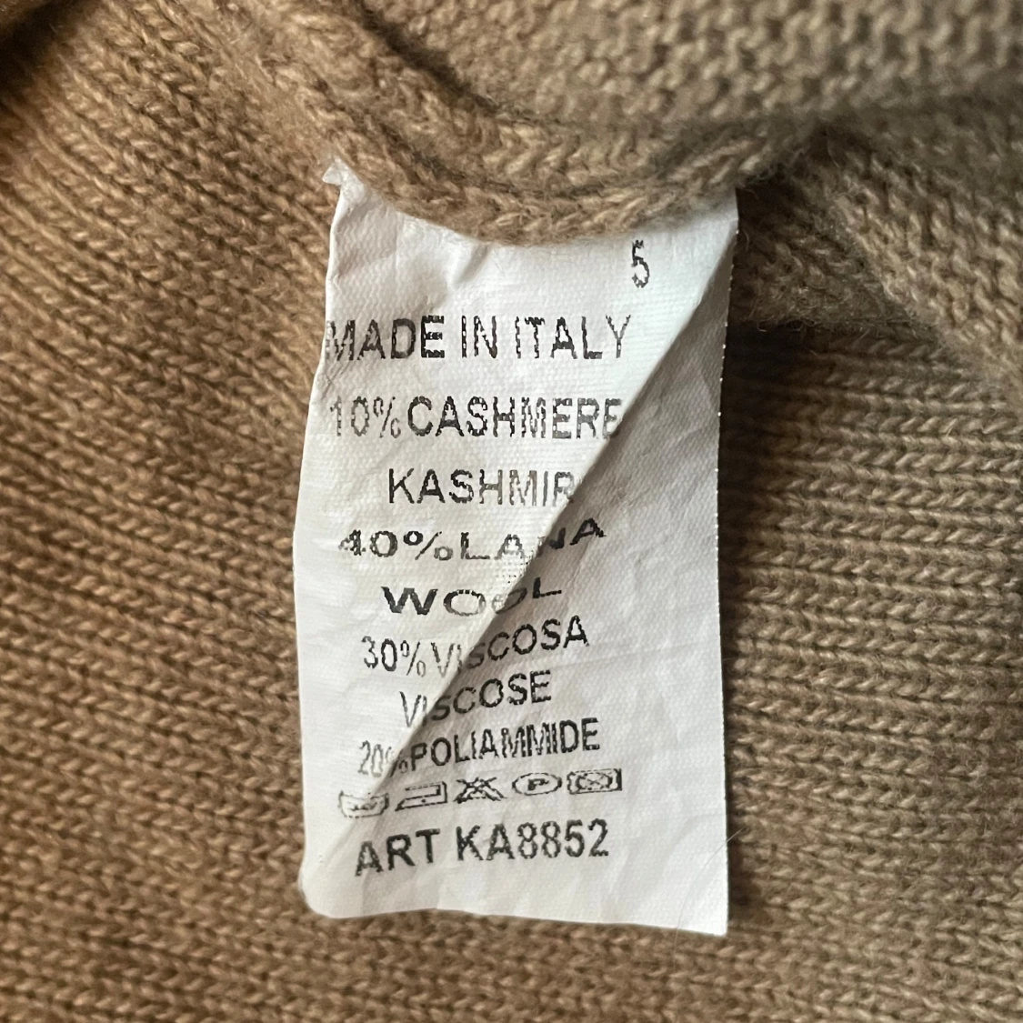 Tunn tröja i kashmirblandning - 3