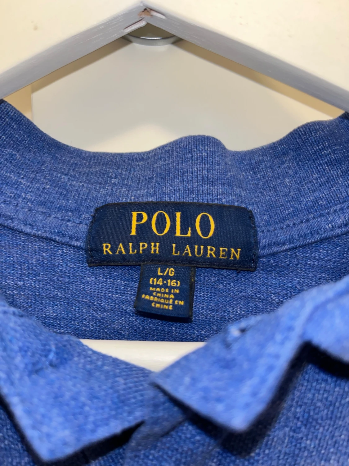 Blå Polo Ralph Lauren piké  - 3