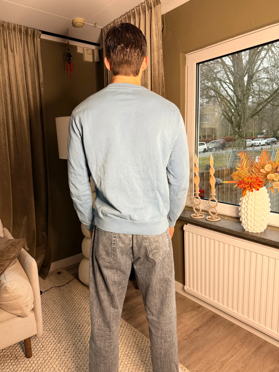 Ljusblå crewneck sweatshirt från colorful standard - 2