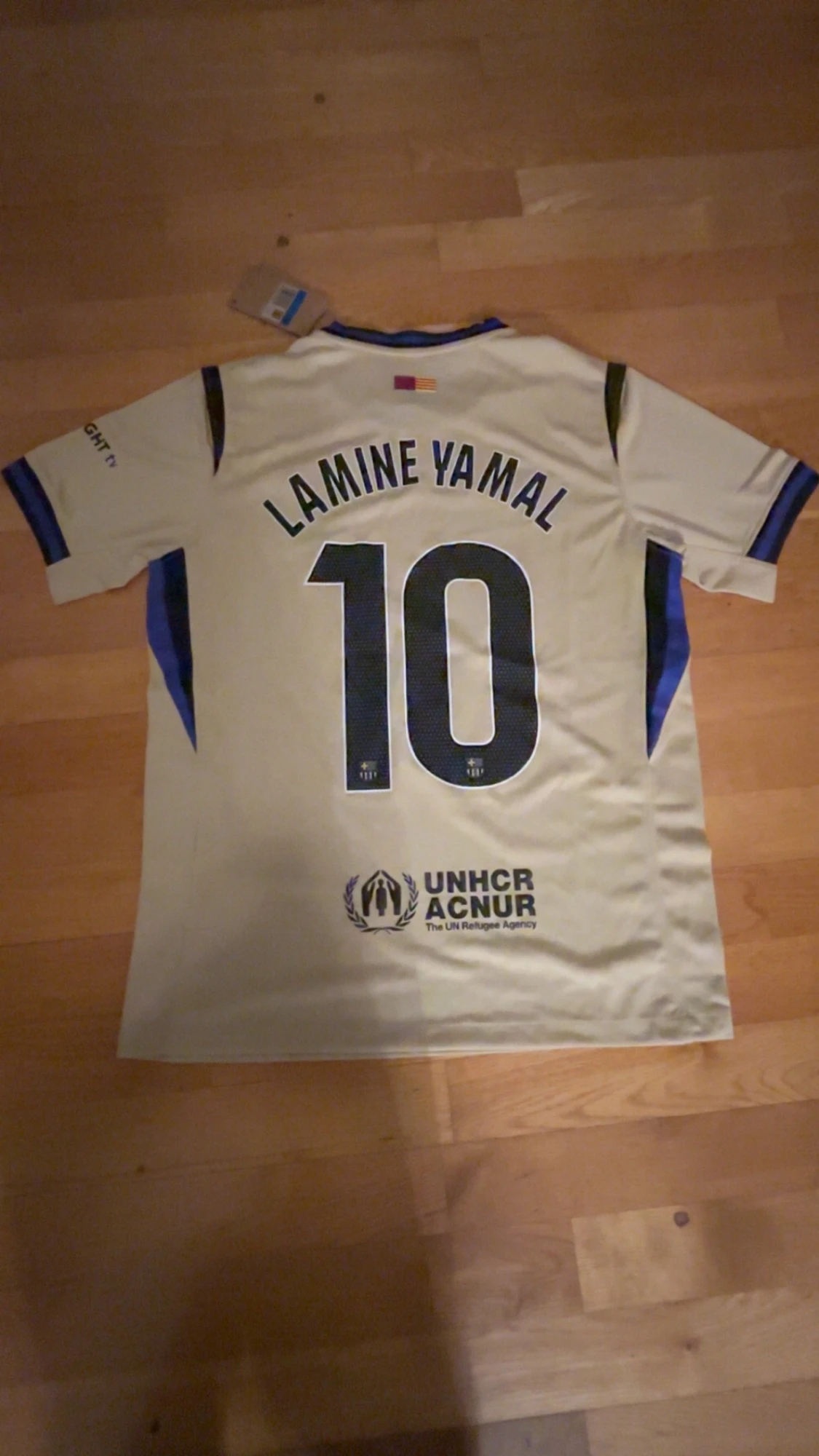 Barcelona Lamine Yamal Nike Dri-Fit tröja - 1