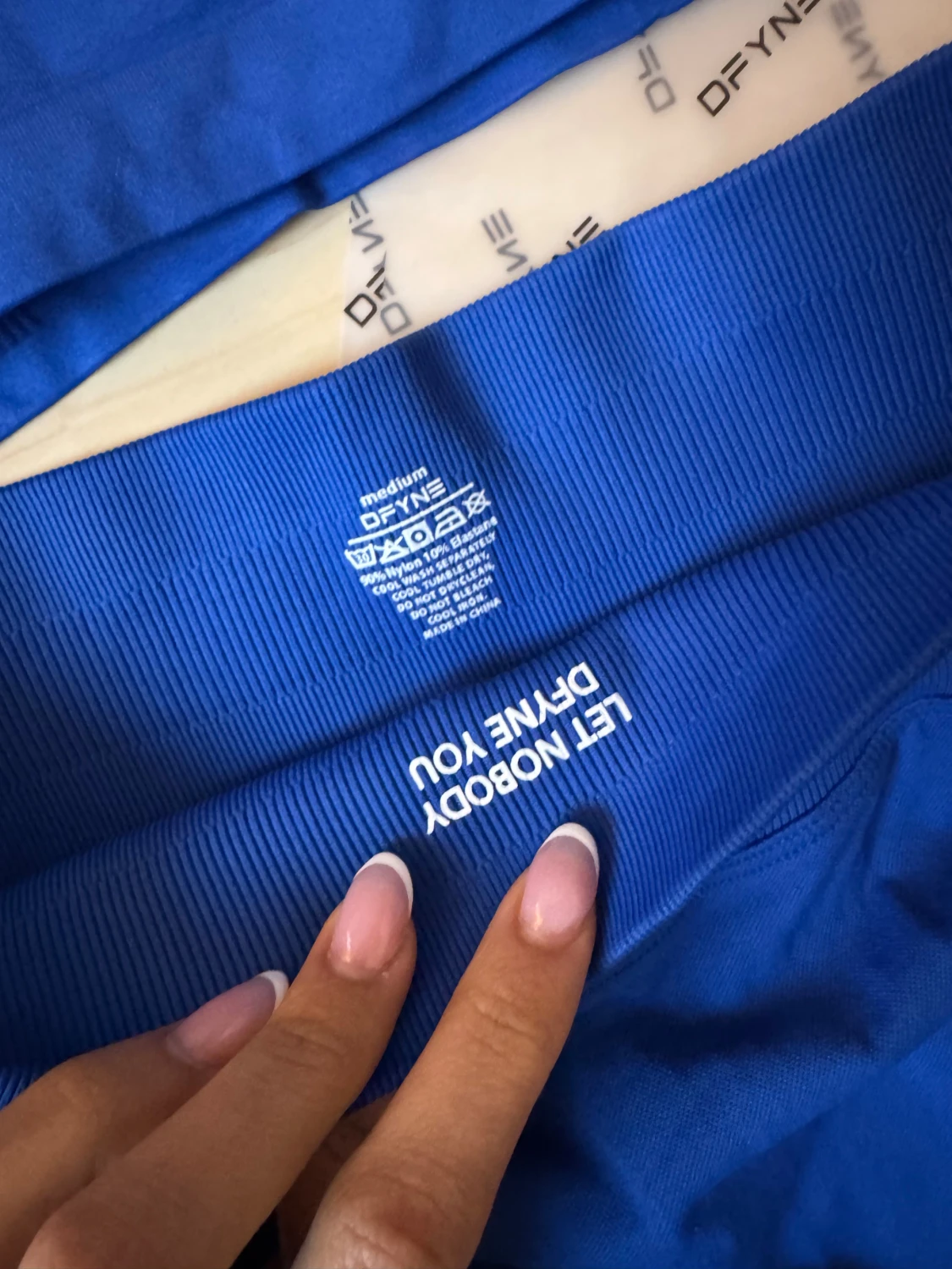 DFYNE sett blå träning sett - 4