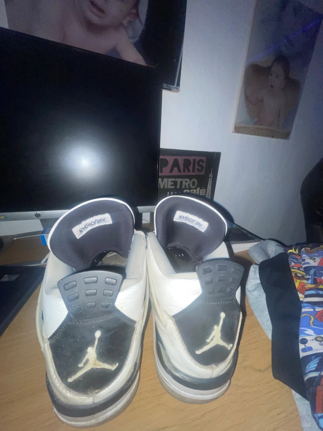 Nike Air Jordan 4 Retro Military black  - 3