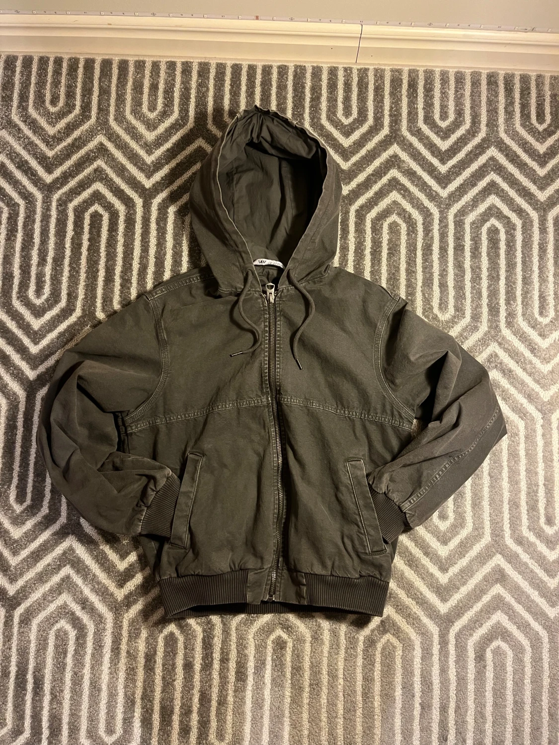 Grå jacka från Zara - 1