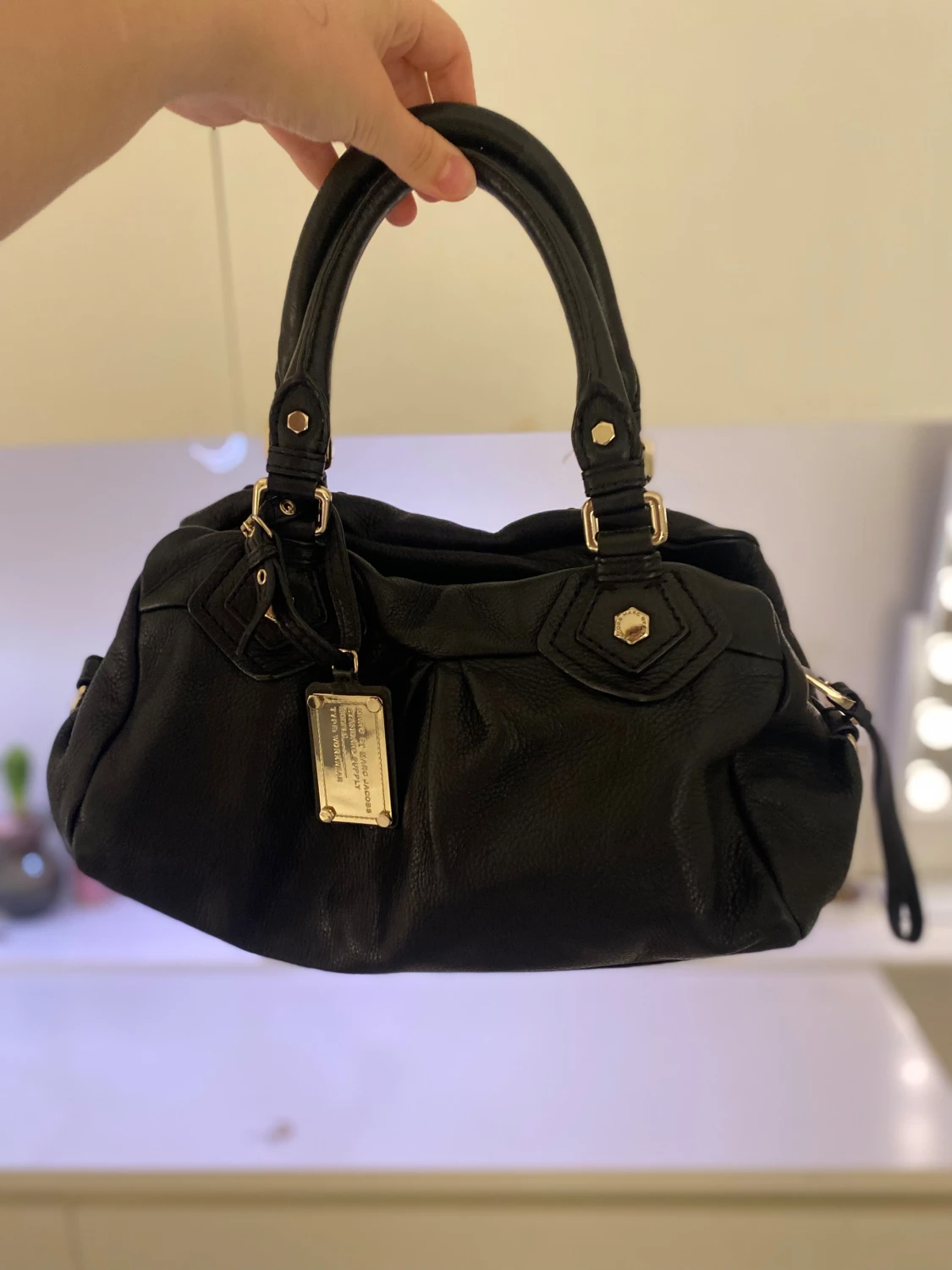 Marc Jacobs svart baby groove mini väska - 1