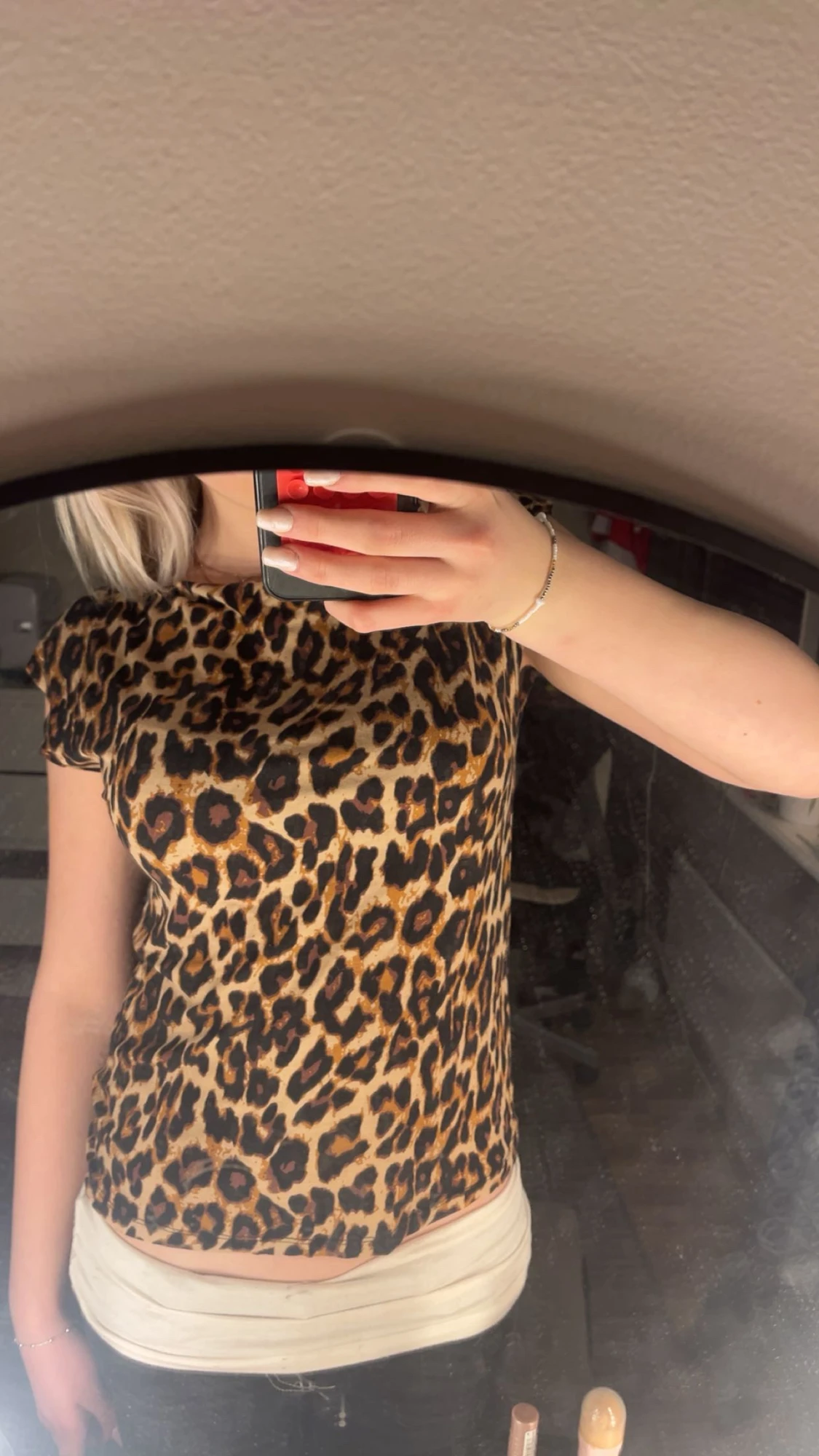 Leopard topp
