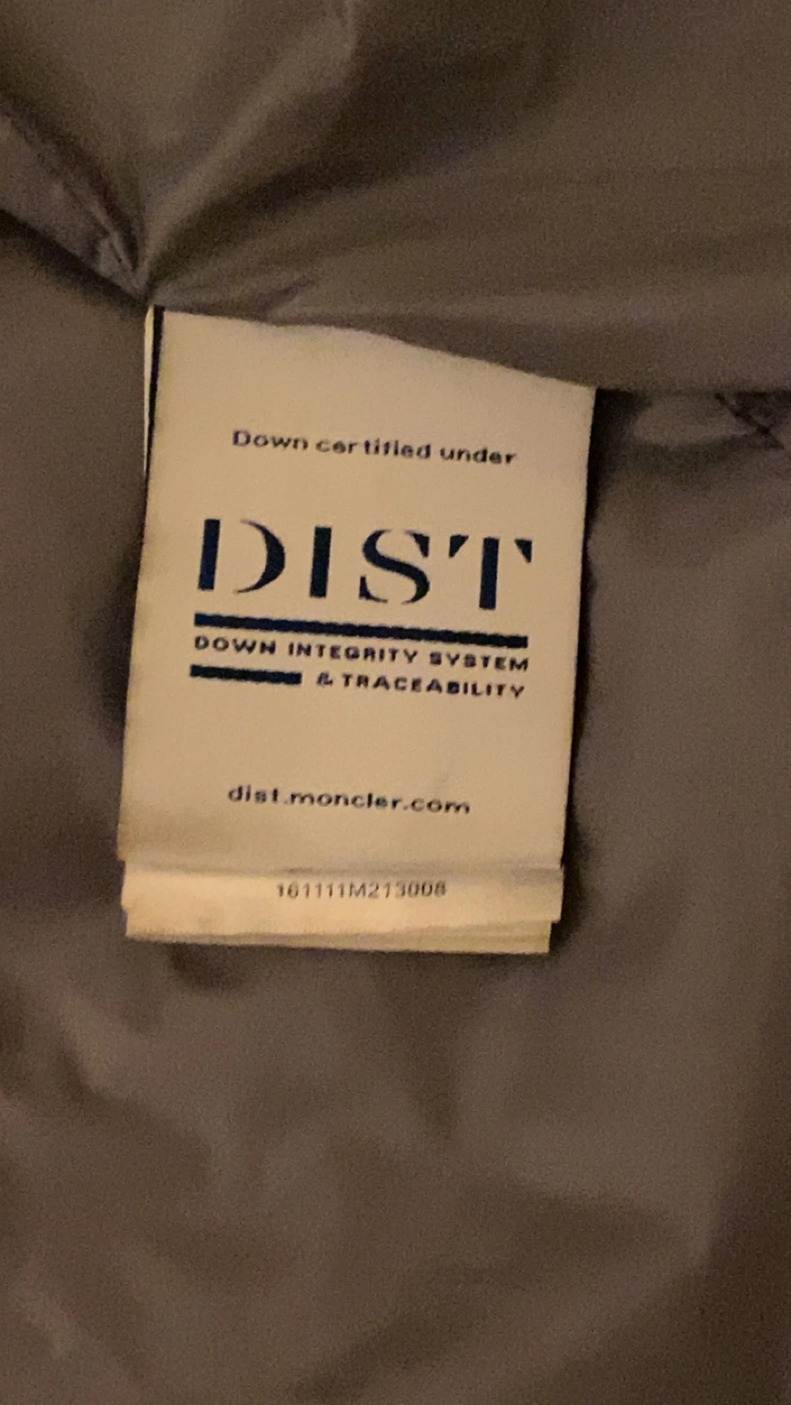 Svart Moncler pufferjacka  - 3