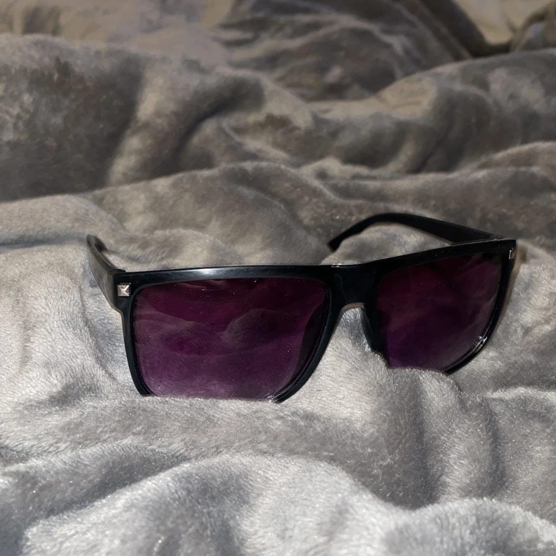 Ray-Ban solglasögon 🕶️ svart/lila - 1